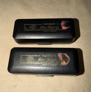 Harmonica Hohner C And D.  Pro Harp Made In Germany - Picture 1 of 9