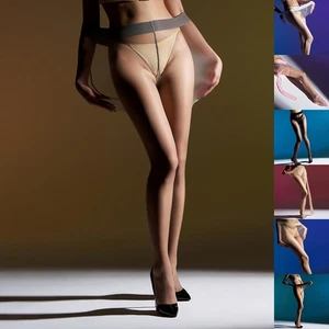 Collant transparent sans couture pour femme idéal pour la maison ou la soirée - Picture 1 of 46