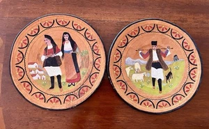 Piatti Salvatore Mula Dorgali Cuoio Pelle NO Ceramica Costumi Sardi Sardegna 900 - Foto 1 di 7
