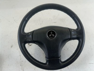 Mitsubishi Lancer Evolution GT-A A/T Steering Wheel VII Evo 7 02-03 OEM - Image 1 of 4