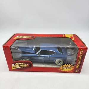 JOHNNY LIGHTNING 1969 Chevrolet Chevelle SS Color Blue 1:24 WHITE LIGHTNING RARE - Picture 1 of 12