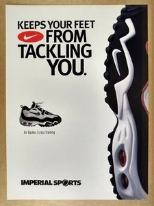 1997 Nike Air Backer Shoes vintage print Ad - Picture 1 of 1