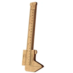 Vernier Juguetes de Medición Estudiante Oficina Carpintería Reglas Rectas - Imagen 1 de 12