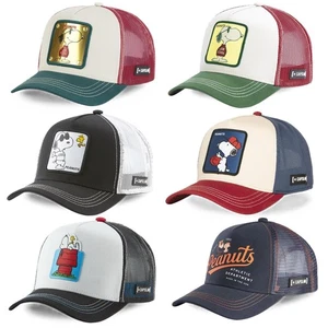 CAPSLAB HFT Trucker Cap Peanuts Basecap Mesh Cap Trucker Cap Unisex Snoopy New - Picture 1 of 44
