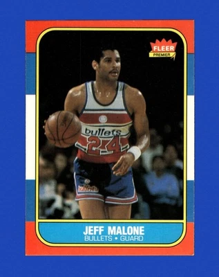 Fleer Set-Break # 67 1986-87 Jeff Malone como nuevo *GMCARDS* Foto 1 de 2