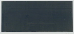 R. ROSE (*1933), Sin título, estructuras sobre azul, 1994, Colografía Contempora - Imagen 1 de 4