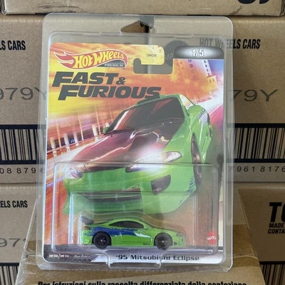 HOT WHEELS '95 Mitsubishi Eclipse - PREMIUM - Fast & Furious - Immagine 1 di 4