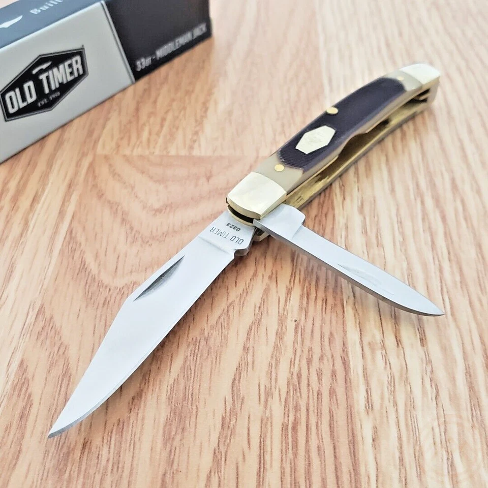 Schrade Knives Old Timer Middleman Jack Folding Knife 33OT