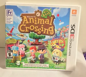 Animal Crossing New Leaf (2013, Nintendo 3DS) con actualización amiibo de bienvenida - Imagen 1 de 5