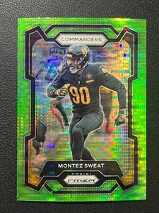 2023 Panini Prizm - Neon Green Pulsar Prizm #299 Montez Sweat - Bild 1 von 2