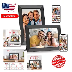32GB WiFi Digital Photo Frame with Touch Screen – Ideal Gift for All Occasions - Picture 1 of 11