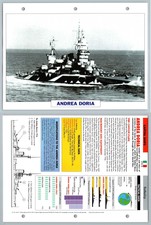Andrea Doria - 1913 - Capital Ships - Atlas Warships Maxi Card