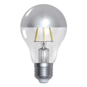 Girard Sudron LED Filament Birne GLS 6W (57W) ES E27 Krone Silber Spiegel, Dimm... - Bild 1 von 1