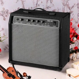 Electric Bass Guitar Combo Amplifier - Portable, 40W, Solid State & Black - Picture 1 of 24