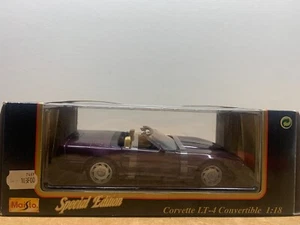 MAISTO CORVETTE LT4 CONVERTIBLE 1996 1/18 EN BOITE B1 - Imagen 1 de 5