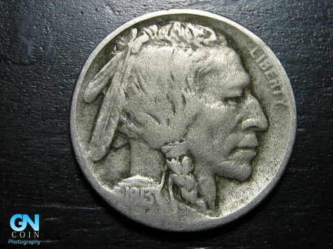 1913 D TYPE 2 Buffalo Nickel  #K5077 Cover