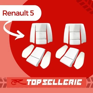 Espumas de asientos completas Renault super 5 GT Turbo 2 REF/MA35+MA23A+B - Imagen 1 de 5