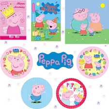 CIALDE PER TORTA CAKE CUPCAKE PEPPA PIG OSTIA A4 O TONDA BISCOTTI
