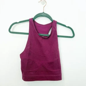 Free People FP Movement Berry Purple Bra Size Large - Picture 1 of 6