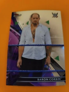 2021 Topps WWE Finest Baron Corbin - Picture 1 of 2