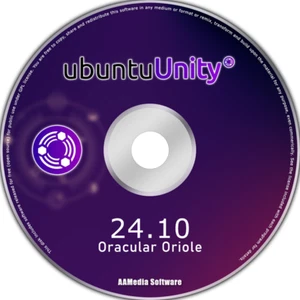 Ubuntu Unity 24.10 Live Bootable Installation DVD Linux Operating System - Picture 1 of 3