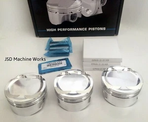 2017+ Can-Am Maverick X3 Turbo Stock Bore 74mm 9:1 Turbo CP Piston Kit - Foto 1 di 1