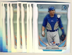 (22) 2014 Bowman Chrome Draft Refractor Matt Morgan Rookie LOTE Blue Jays DP107 - Imagen 1 de 1