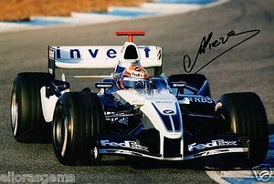 Formula One F1 Driver Antonio Pizzonia Hand Signed Photo Autograph12x8" AJ - Picture 1 of 1