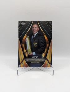 2024 Topps Chrome UFC #EMB-4 Georges St-Pierre UFC Hall of Fame Series - Picture 1 of 10