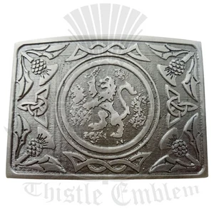 Hebilla de cinturón de falda escocesa Highland para hombre león rampante hebilla de cinturón antigua/escocesa - Imagen 1 de 4