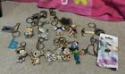 Joblot Of Key Rings Mickey Mouse Meerkat Parrot Bears The Rock Minion Southern