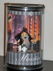 1999 WB STUDIO STORE BATMAN ANIMATED SERIES THE PENGUIN MINIATURE NIP - Picture 1 of 2