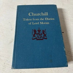 Winston Churchill Taken from the Diaries of Lord Moran Nonfiction 1966 HB - Imagen 1 de 8