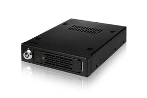 Icy Dock MB991SK-B ToughArmor 2.5-inch SATA Mobile Rack for 3.5-inch Device Bay - Picture 1 of 8