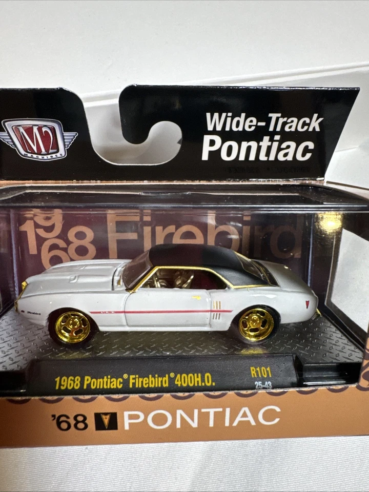 M2 MACHINES CHASE 1968 PONTIAC FIREBIRD 400HO AUTO THENTICS R101 1/750 - Image 1 of 4