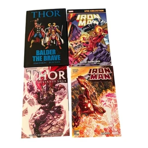 Marvel Comics Bundle: Thor Balder The Brave Thor Deviants Saga Iron Man Age Of I - Picture 1 of 2
