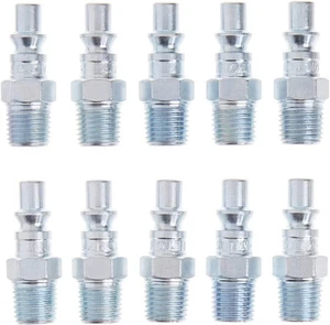 Milton 777 1/4" Male Plug A-Style - 10EA - Picture 1 of 1