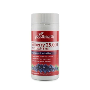 Arándano Good Health 25.000 mg más luteína 6 mg 60 cápsulas - Imagen 1 de 1