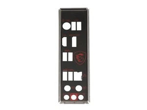 MSI B450I GAMING PLUS AC original I/O Blende schwarz - Afbeelding 1 van 1