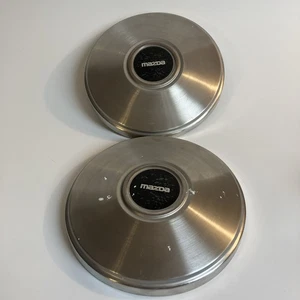 1978-1984 Mazda Pickup Truck B2000 Dog Dish Hubcaps Sundowner 2 Of Them - Picture 1 of 10