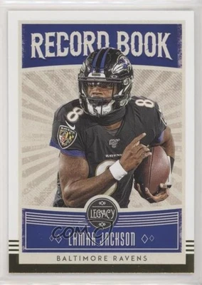 2020 Panini Legacy Record Book Lamar Jackson #RB-LJ - Image 1 of 2