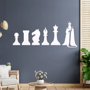 Schach Spiel Evolution Wandaufkleber - Bild 1 von 204