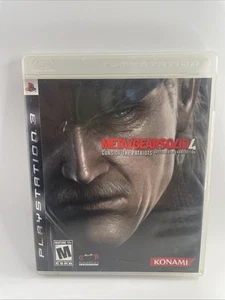 Metal Gear Solid 4 (Sony PS3) Manual Included - Picture 1 of 4