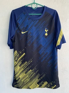 TOTTENHAM HOTSPUR 2020/2021 TRAINING PRE MATCH FOOTBALL SHIRT JERSEY NIKE MEDIUM - Picture 1 of 9
