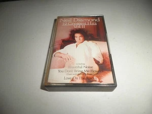 NEIL DIAMOND 12 GREATEST HITS VOL 2 Cassette Tape - Picture 1 of 2