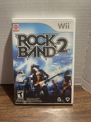 Rock Band 2 Nintendo Wii  Video Game Retro Play - Image 1 of 2