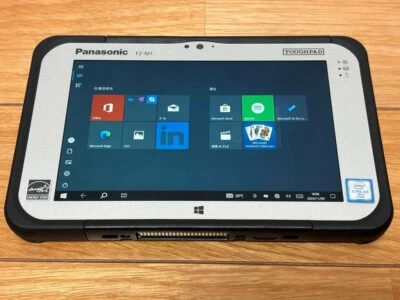 Panasonic TOUGHPAD FZ-M1 Core m5-6Y57 4G SSD:128G Win10 From Japan - Image 1 of 4