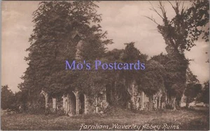 Surrey Postcard - Farnham, Waverley Abbey Ruins RS37442 - Picture 1 of 2