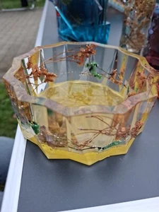 Deko Schale, Epoxidharz,  Handarbeit - jede Schale anders. Mit Liebe gemacht - Bild 1 von 3