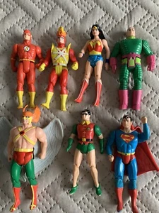 1980s Kenner Super Friends Lot of 7 - Picture 1 of 1